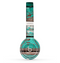 The Chipped Teal Paint On Wood Skin Set for the Beats by Dre Solo 2 Wireless Headphones
