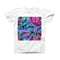 The Chromatic Safari ink-Fuzed Front Spot Graphic Unisex Soft-Fitted Tee Shirt