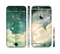 The Cloudy Abstract Green Nebula Sectioned Skin Series for the Apple iPhone 6/6s Plus