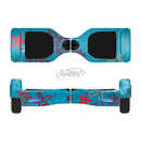 The Colorful Blue and Red Starfish Shapes Full-Body Skin Set for the Smart Drifting SuperCharged iiRov HoverBoard
