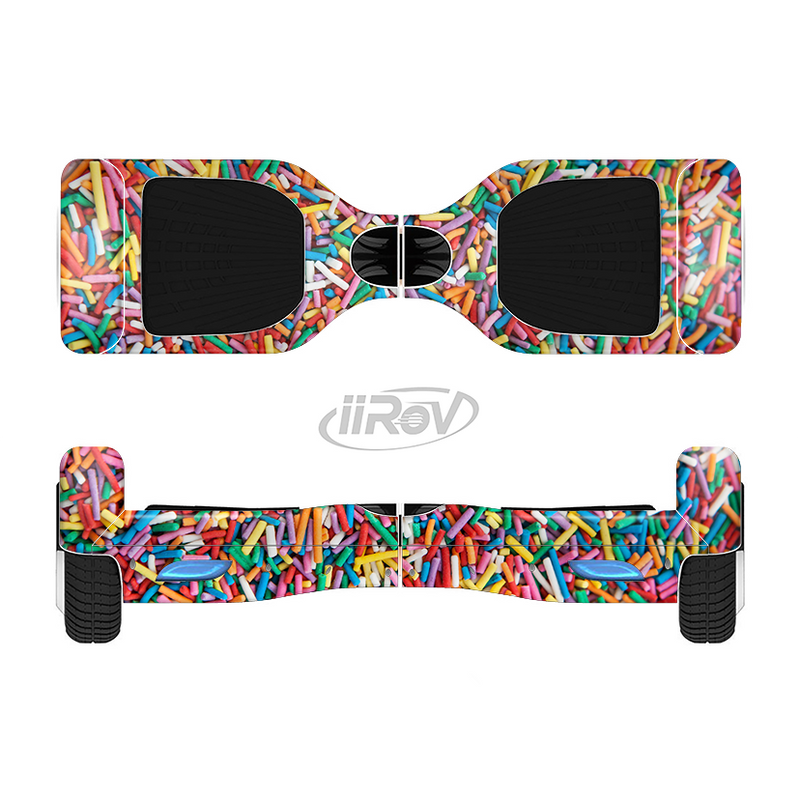 The Colorful Candy Sprinkles Full-Body Skin Set for the Smart Drifting SuperCharged iiRov HoverBoard