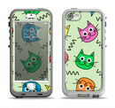 The Colorful Cat iCons Apple iPhone 5-5s LifeProof Nuud Case Skin Set
