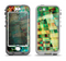 The Colorful Chaotic HD Shard Pattern Apple iPhone 5-5s LifeProof Nuud Case Skin Set