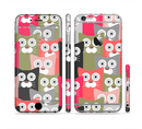 The Colorful Hypnotic Cats Sectioned Skin Series for the Apple iPhone 6/6s