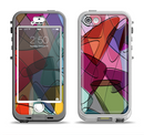 The Colorful Overlapping Translucent Shapes Apple iPhone 5-5s LifeProof Nuud Case Skin Set