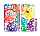 The Colorful Spiral Eclipse Sectioned Skin Series for the Apple iPhone 6/6s