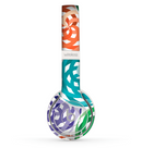 The Colorful Spiral Eclipse Skin Set for the Beats by Dre Solo 2 Wireless Headphones