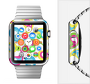 The Colorful Swirl Pattern Full-Body Skin Set for the Apple Watch
