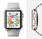 The Colorful Travel Collage Pattern Full-Body Skin Set for the Apple Watch