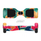The Colorful WIld Abstract Color Pattern Full-Body Skin Set for the Smart Drifting SuperCharged iiRov HoverBoard