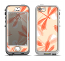 The Coral DragonFly Apple iPhone 5-5s LifeProof Nuud Case Skin Set
