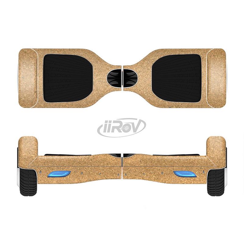 The CorkBoard Full-Body Skin Set for the Smart Drifting SuperCharged iiRov HoverBoard