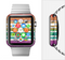 The Crayon Colored Doodle Patterns Full-Body Skin Set for the Apple Watch