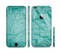 The Crumpled Trendy Green Texture Sectioned Skin Series for the Apple iPhone 6/6s