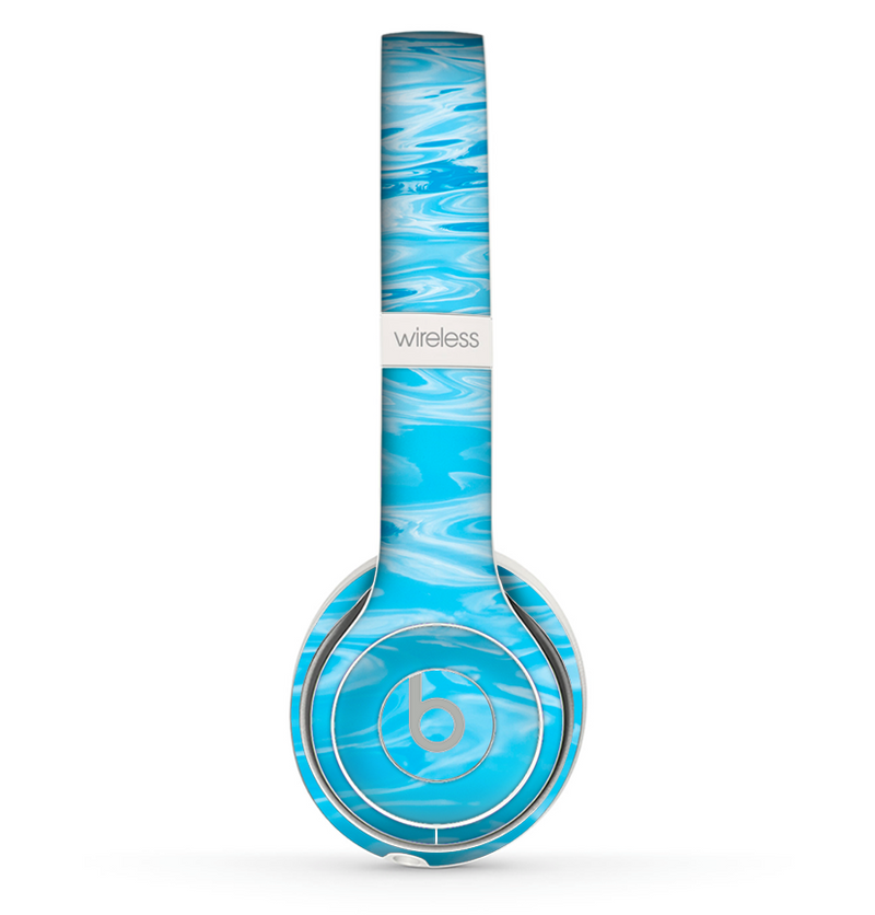 The Crystal Clear Water Skin Set for the Beats by Dre Solo 2 Wireless Headphones