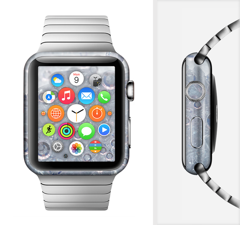 The Crystalized Full-Body Skin Set for the Apple Watch