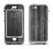 The Dark Black WoodGrain Apple iPhone 5-5s LifeProof Nuud Case Skin Set