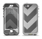 The Dark Gray Wide Chevron Apple iPhone 5-5s LifeProof Nuud Case Skin Set
