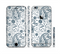 The Dark Green Highlighted Paisley Pattern Sectioned Skin Series for the Apple iPhone 6/6s