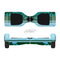 The Dark Green & Light Blue Vintage Pattern Full-Body Skin Set for the Smart Drifting SuperCharged iiRov HoverBoard
