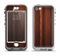 The Dark Heavy WoodGrain Apple iPhone 5-5s LifeProof Nuud Case Skin Set