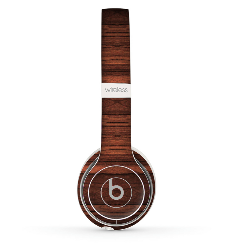 The Dark Heavy WoodGrain Skin Set for the Beats by Dre Solo 2 Wireless Headphones