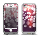 The Dark Purple with Glistening Unfocused Light Apple iPhone 5-5s LifeProof Nuud Case Skin Set