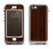 The Dark Quartered Wood Apple iPhone 5-5s LifeProof Nuud Case Skin Set
