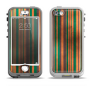 The Dark Smudged Vertical Stripes Apple iPhone 5-5s LifeProof Nuud Case Skin Set