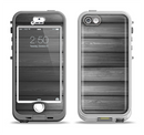 The Dark Vector Horizontal Wood Planks Apple iPhone 5-5s LifeProof Nuud Case Skin Set