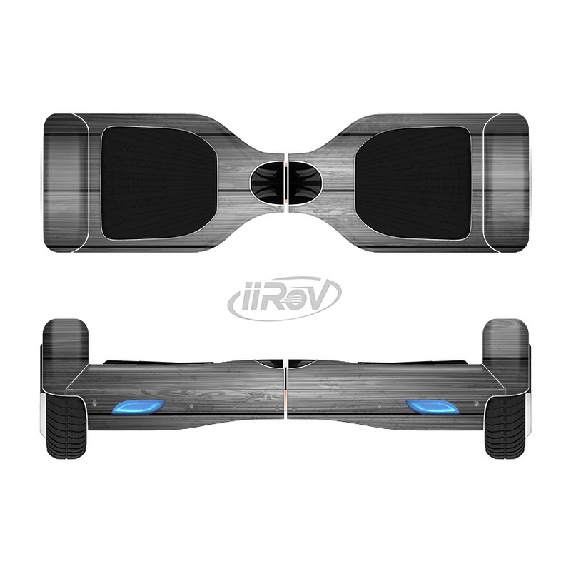The Dark Vector Horizontal Wood Planks Full-Body Skin Set for the Smart Drifting SuperCharged iiRov HoverBoard