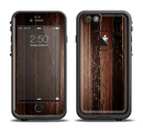 The Dark Wood Texture V5 Apple iPhone 6/6s LifeProof Fre Case Skin Set
