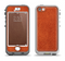The Deep Orange Texture Apple iPhone 5-5s LifeProof Nuud Case Skin Set