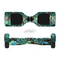 The Delicate Abstract Green Pattern Full-Body Skin Set for the Smart Drifting SuperCharged iiRov HoverBoard