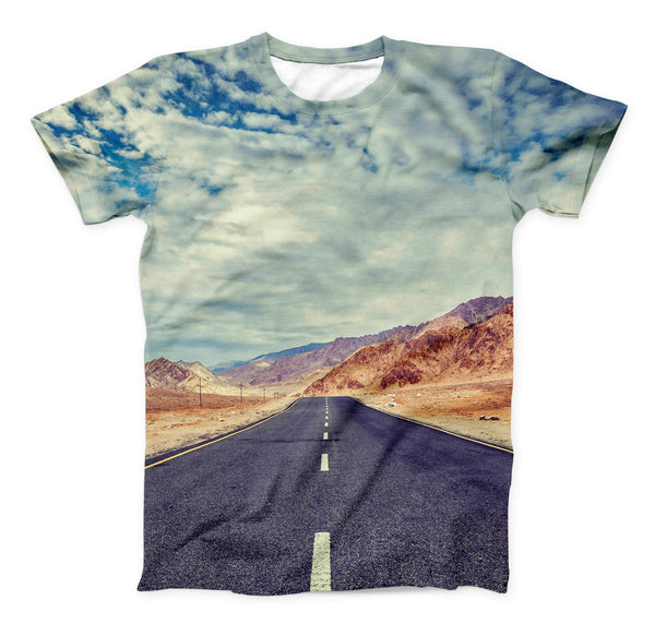 The Desert Road ink-Fuzed Unisex All Over Full-Printed Fitted Tee Shirt