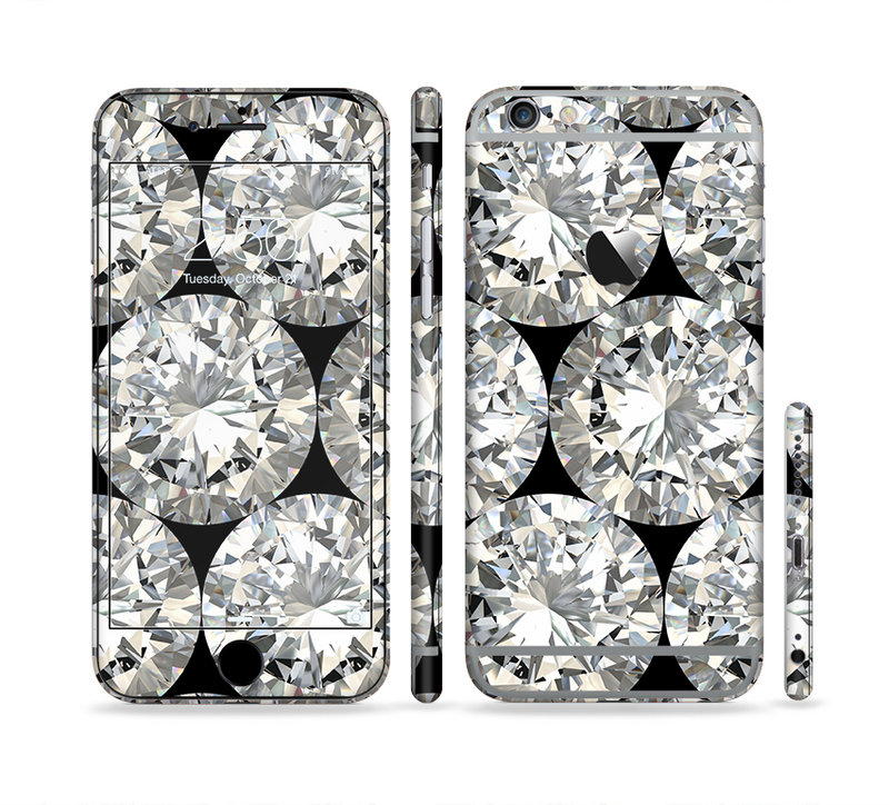 The Diamond Pattern Sectioned Skin Series for the Apple iPhone 6/6s