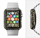 The Elegant Golden Swirls Full-Body Skin Set for the Apple Watch