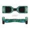 The Emerald Green Choppy Pattern Full-Body Skin Set for the Smart Drifting SuperCharged iiRov HoverBoard