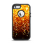 The Faded Gold Glimmer Apple iPhone 5-5s Otterbox Defender Case Skin Set