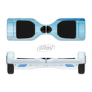 The Fading Light Blue Streaks Full-Body Skin Set for the Smart Drifting SuperCharged iiRov HoverBoard
