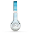 The Fading Light Blue Streaks Skin Set for the Beats by Dre Solo 2 Wireless Headphones
