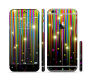 The Falling Neon Color Strips Sectioned Skin Series for the Apple iPhone 6/6s