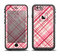 The Fancy Pink Vintage Plaid Apple iPhone 6/6s LifeProof Fre Case Skin Set