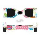 The Fun Colored Love-Heart Treats Full-Body Skin Set for the Smart Drifting SuperCharged iiRov HoverBoard