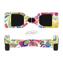 The Fun Colored Vector Flower Petals Full-Body Skin Set for the Smart Drifting SuperCharged iiRov HoverBoard