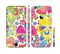 The Fun Colored Vector Flower Petals Sectioned Skin Series for the Apple iPhone 6/6s