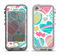 The Fun Colored Vector Pattern Hearts Apple iPhone 5-5s LifeProof Nuud Case Skin Set