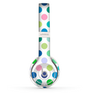 The Fun Colored Vector Polka Dots Skin Set for the Beats by Dre Solo 2 Wireless Headphones