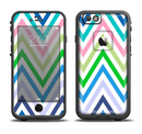 The Fun Colored Vector Sharp Chevron Pattern Apple iPhone 6/6s LifeProof Fre Case Skin Set
