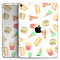 The Fun Fries,Pizza,Dogs, and Icecream - Full Body Skin Decal for the Apple iPad Pro 12.9", 11", 10.5", 9.7", Air or Mini (All Models Available)